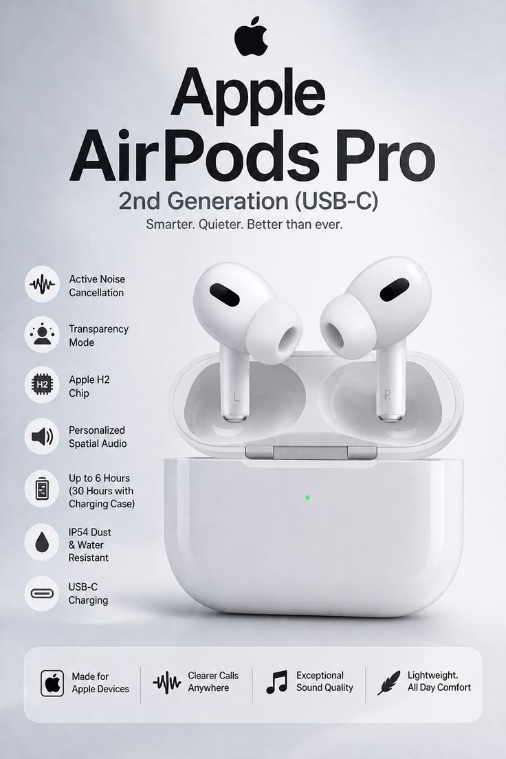 AirPods Pro 2nd Gen USB-C 4